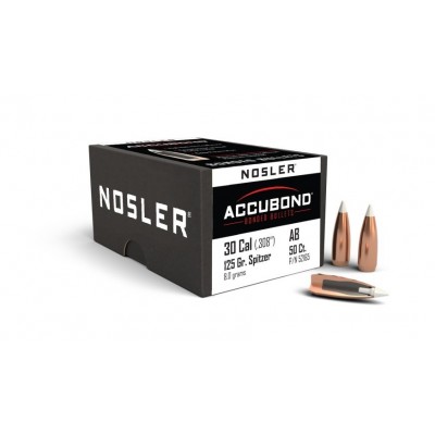 Puntas Cal. 30-125 Nosler...