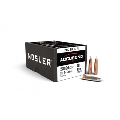 Puntas Cal. 270-150 Nosler...