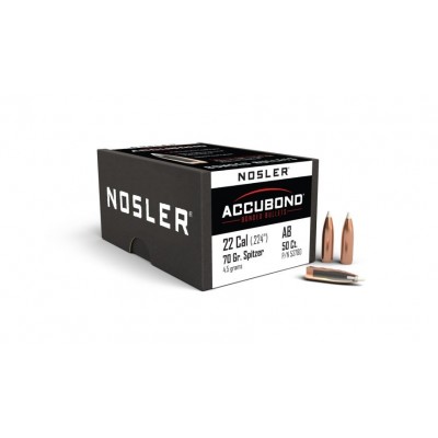 Puntas Cal. 22-70-Nosler...