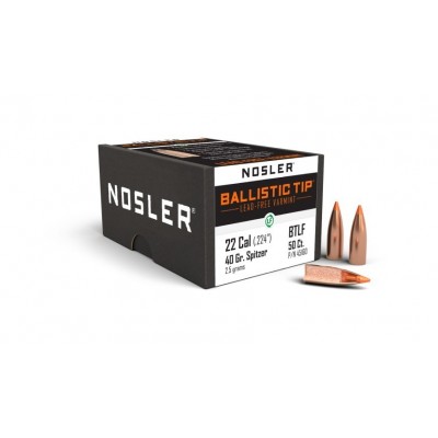 Puntas Cal. 22-40- Nosler...