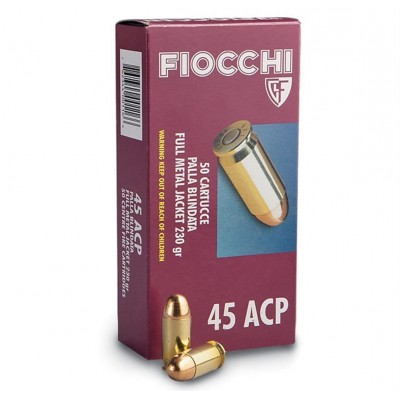Munición FIOCCHI - 45 ACP -...
