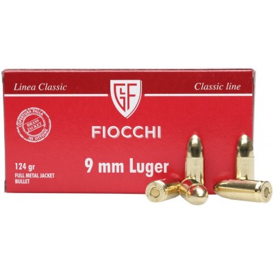 Munición FIOCCHI - 9mm....