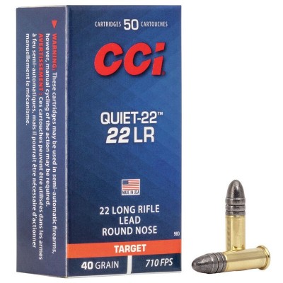 Munición CCI Quiet-22 - .22...